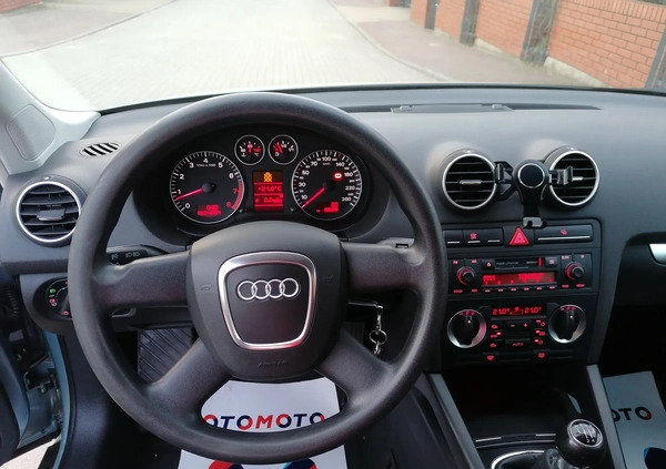 Audi A3 cena 18500 przebieg: 169398, rok produkcji 2006 z Janowiec Wielkopolski małe 529